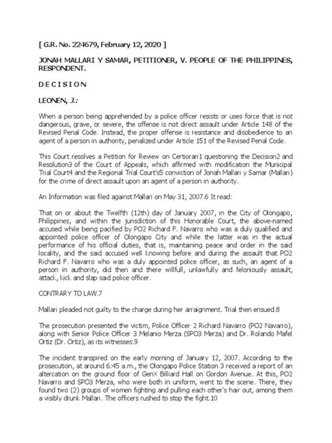 assault in philippine law|G.R. No. 224679 .